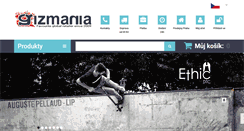 Desktop Screenshot of gizmania.cz